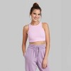 Women's Ribbed Tiny Tank Top - Wild Fable™ - 2 of 3