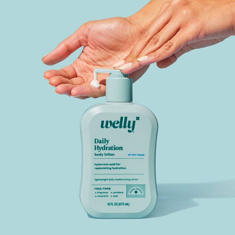 Welly Daily Hydration Body Lotion Unscented - 16 fl oz, 5 of 9