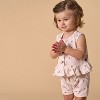 Modern Moments™ by Gerber Baby Girls' 4-Piece Sleeveless Peplum Tops and Shorts Set - 2 of 4
