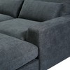 GlasFlength L-Shaped Sectional Sofas, Stylish and Comfortable Seating for Every Home, Contemporary, Classic Modern Designs, Gray,129.9”*72”*31.5" - 2 of 4