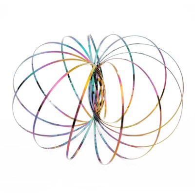 Fun in Motion Mozi Sensory Spring Fidget Toy, Iridescent, Ages 6+, Fidget Toy