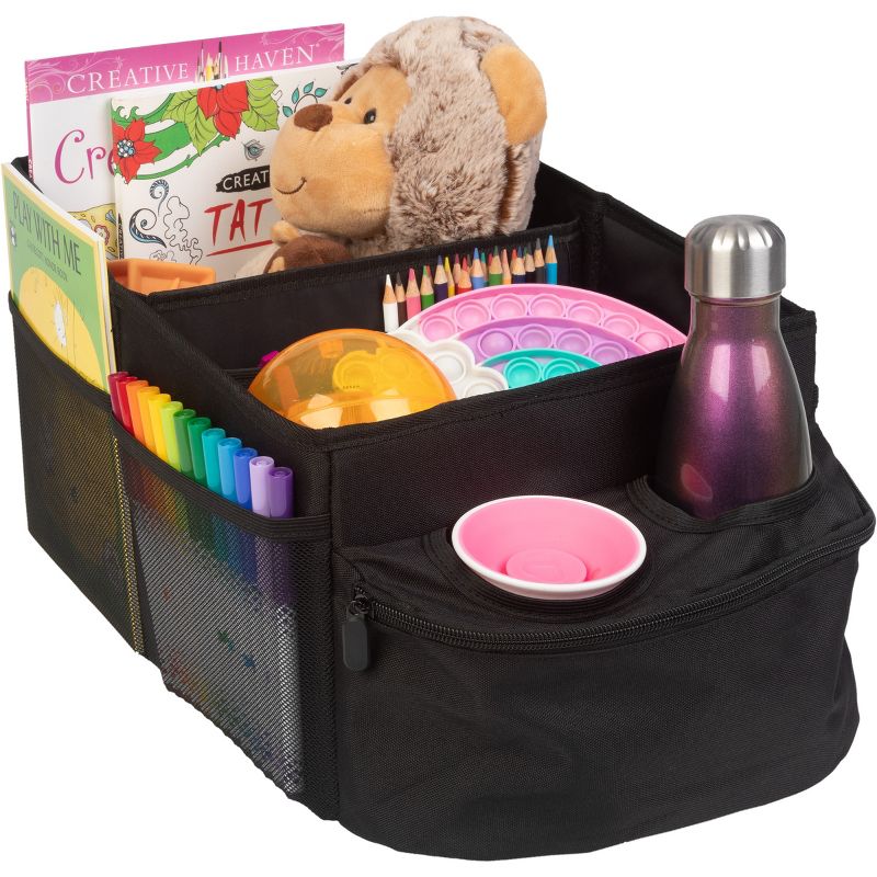 Stalwart Backseat Car Organizer with Cupholders, 5 of 9