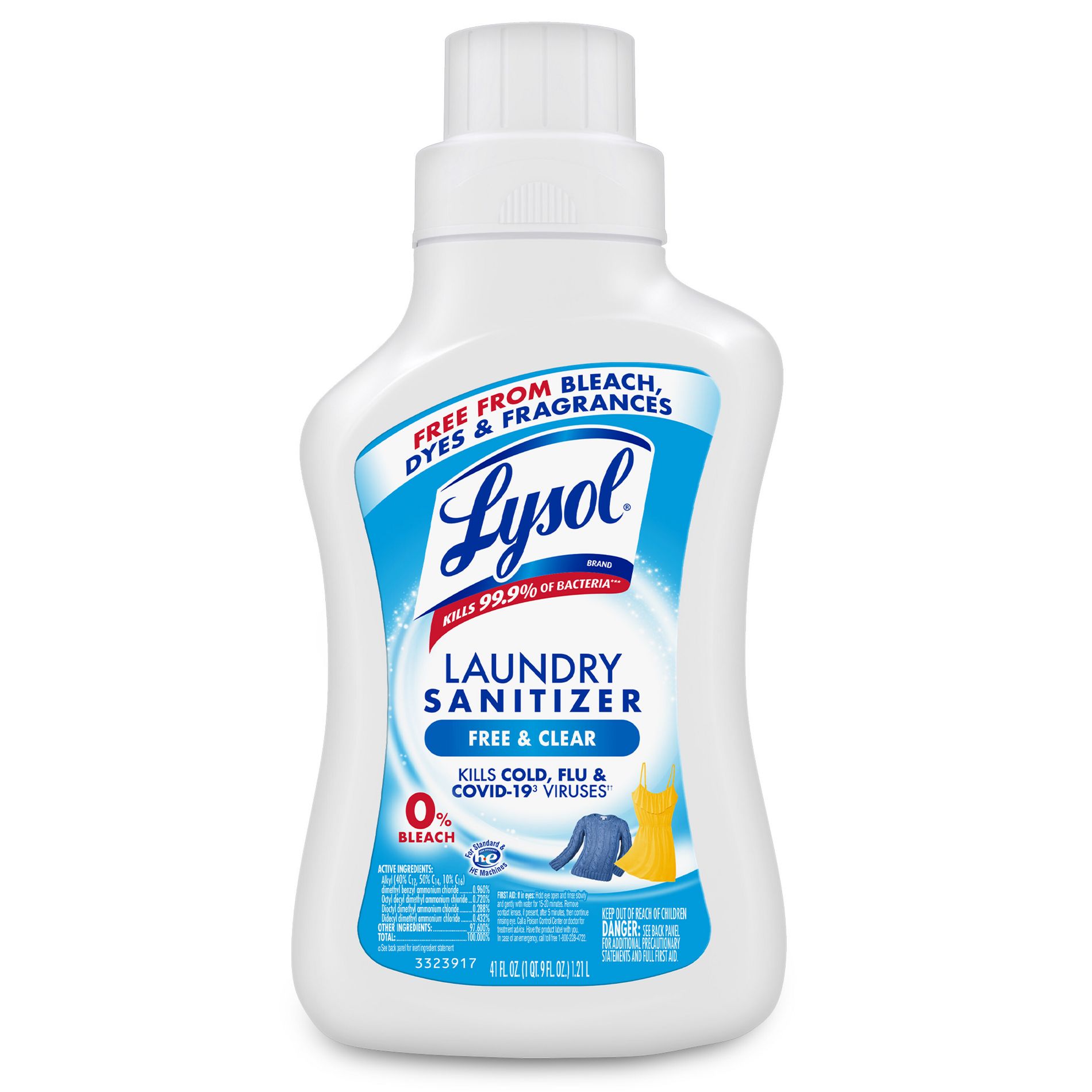Lysol Laundry Sanitizer Free & Clear