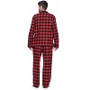 Ashford & Brooks Mens Flannel Plaid Pajamas Long Pj Set - 4 of 4