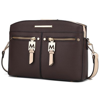 MKF Collection Zoely Vegan Leather Women's Crossbody Bag by Mia K