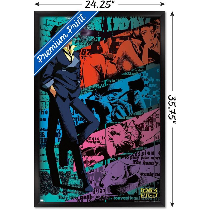 Trends International Cowboy Bebop - Roster Framed Wall Poster Prints, 3 of 7