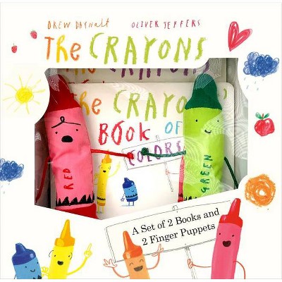 The Crayons: A Set of Books and Finger Puppets - by  Drew Daywalt (Mixed Media Product)