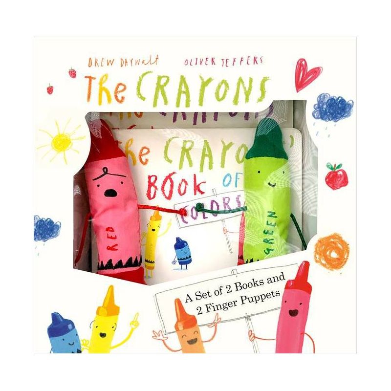 The Crayons: A Set of Books and Finger Puppets - by  Drew Daywalt (Mixed Media Product), 1 of 2