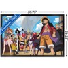 Trends International One Piece: Wano Country - Sailing Crew Framed Wall Poster Prints - 3 of 4
