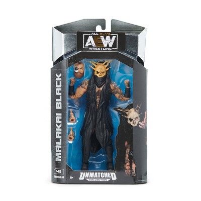 AEW Unmatched Series 6 Horned Mask Malakai Black Action Figure