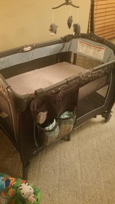 baby trend floral pack n play