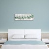 iCanvas Blue Staccato Green by Katrina Craven Canvas Print Wall Art - 3 of 3