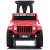 Best Ride On Cars Baby Toddler Jeep Rubicon Push Car Riding Toy Vehicle, Red - 2 of 4
