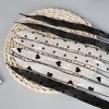 INSPIRE CHIC Flat Snow Yarn Silk Ribbon Fashion Soft Shoelaces for Sneakers 2 Pairs - 4 of 4