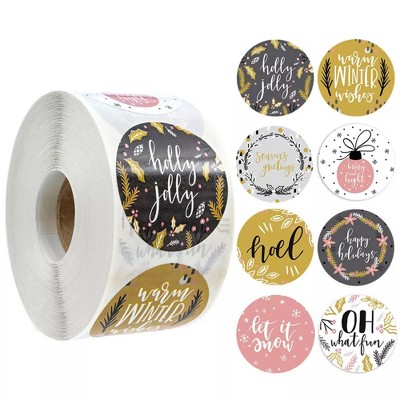 Kitcheniva 1.5" Thank You Round Sealing Label Stickers 500 Pcs