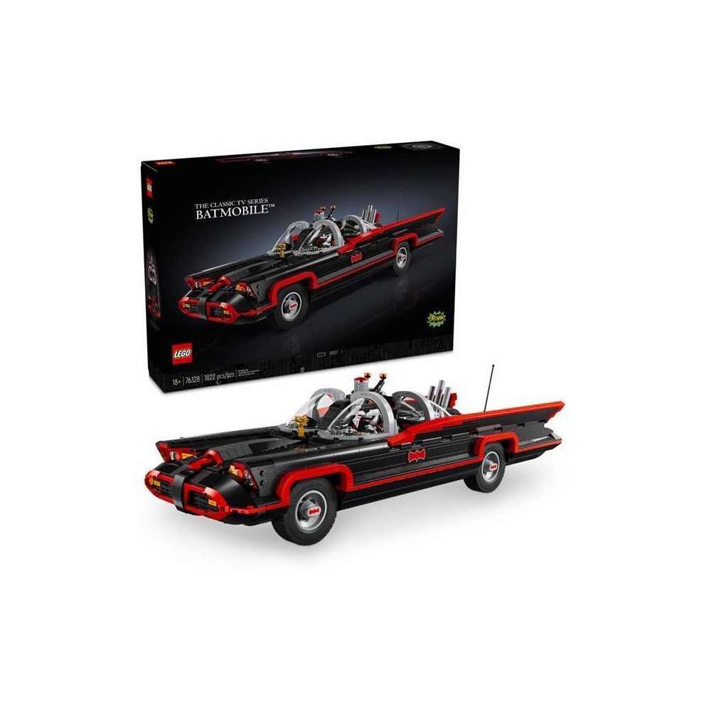 Photos - Construction Toy Lego DC Batman: The Classic TV Series Batmobile Set and DC Collectibles 76 