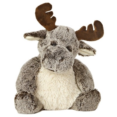 Aurora Sweet & Softer 12" Milo Moose Brown Stuffed Animal