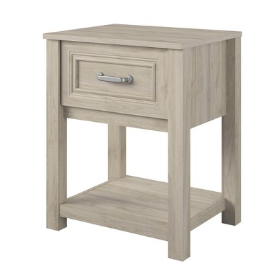 Sierra Ridge Levi Light Walnut Laminated Nightstand for Kids