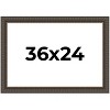 PosterPalooza | Museum Brown Picture Frame - UV Acrylic, Backing Board, Hanging Hardware Included - 2 of 4