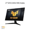 ASUS TUF VG27AQ3A 27" WQHD IPS 180Hz 1ms Gaming Desktop LED Monitor - 2 of 4