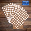 Unique Bargains Self Adhesive PVC Waterproof Screw Hole Stickers - 3 of 4