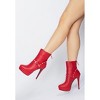 Dejang Metal Stud Embellished Faux Leather Ankle Boot Women - 2 of 4
