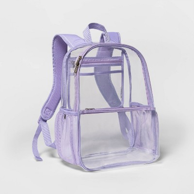 clear backpack target