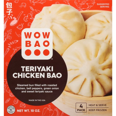 Wow Bao Frozen Teriyaki Chicken - 4pk/10oz : Target