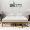 Bed Frame, Storage Headboard with LED light, Charging Station, Solid and Stable, Noise Free, No Box Spring Needed, Easy Assembly - 3 of 4
