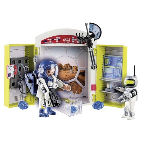 Playmobil Space 70110 pas cher, Play Box Laboratoire de l'espace
