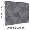 Veer Decor Carved Leaf Wallpaper - 2 of 4