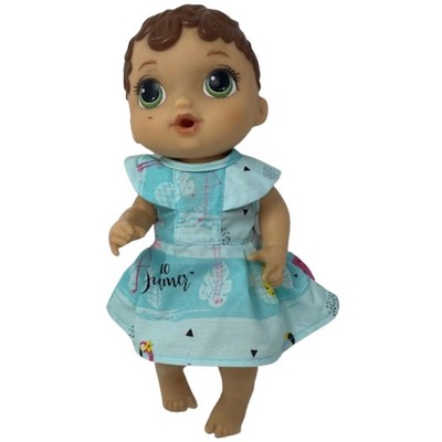 Doll Clothes Superstore Hello Summer Dress Fits Little Baby Dolls