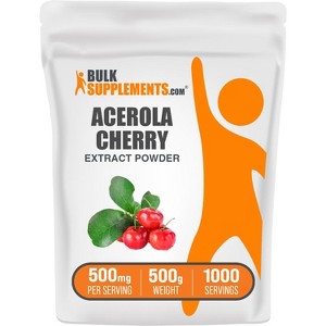 BulkSupplements Acerola Cherry Extract Powder - 1 of 4