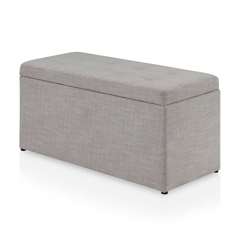 Hilltop Storage Bench with 2 Ottomans Beige - HOMES: Inside + Out, 4 of 9
