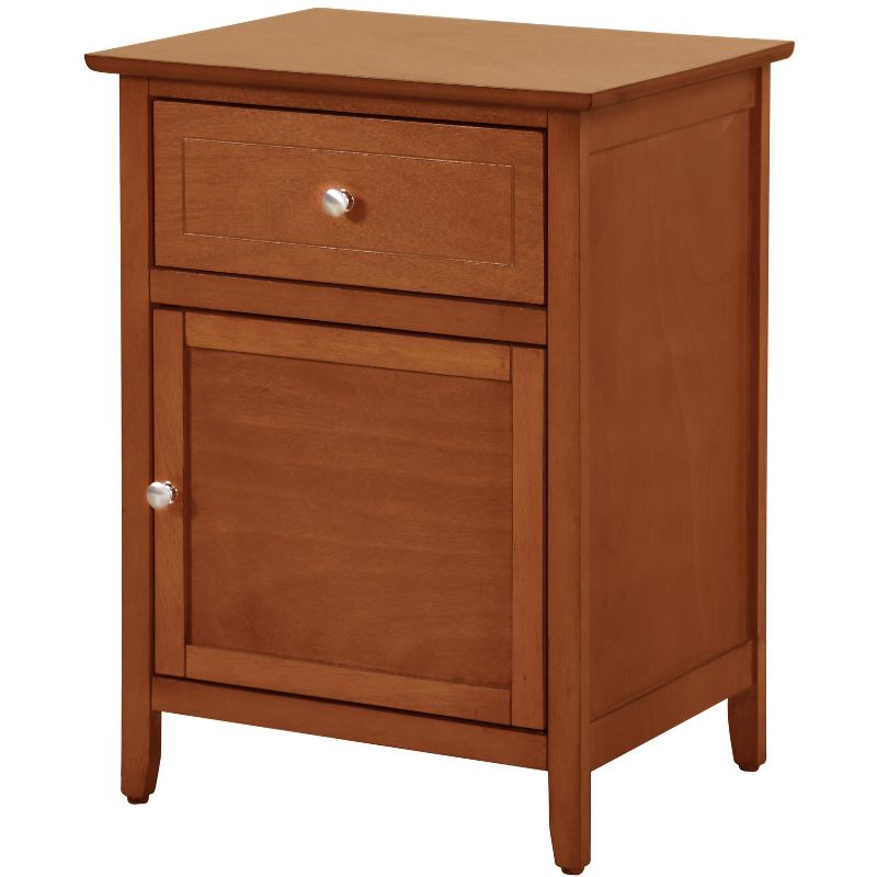 Passion Furniture Lzzy 1-Drawer Nightstand (25 in. H x 19 in. W x 15 in. D), 2 of 6