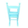 Aghana Digitals Kids Rocking Chair - Light Blue Populus Wood, Sturdy Slatted Back, Indoor/Outdoor - 2 of 4