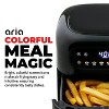 Aria 5Qt Compact Air Fryer with Touchscreen Color Menu Icons Great For Home, Office & Dorms - image 3 of 4