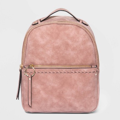 VR NYC Dome Whipstitch Backpack - Mauve