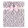 Hudson Baby Infant Girl Plush Blanket with Security Blanket, Leopard, One Size - 4 of 4