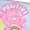 Care Bears Blanket Positive Vibes Cheer Bear Tie Dye Fleece Throw 45"X60" Multicolored - 2 of 4