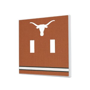 NCAA SEC Universities Stripe Hidden-Screw Light Switch Plate for Double Toggle - 1 of 4