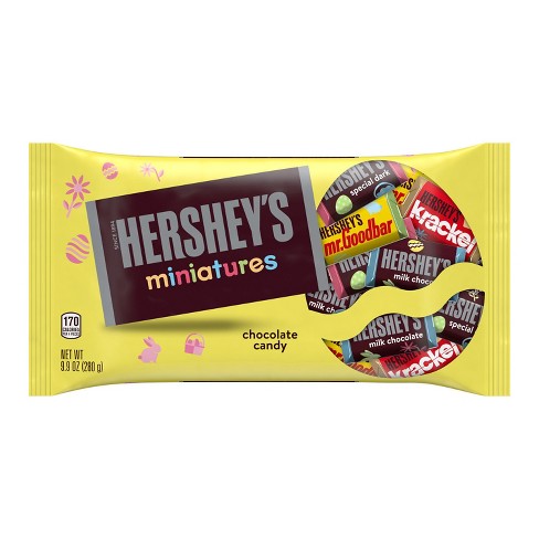 Hershey's Assorted Milk And Dark Chocolate Easter Candy Miniatures - 9.9oz  : Target