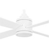 54" Minka Aire Falco Flat White LED Indoor Ceiling Fan - 3 of 4