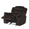 Merax Luxurious Glider Recliner with Plush Fabric Upholstery - 4 of 4
