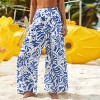 Women's Tropical Floral Print Beach Pants - Cupshe - 2 of 4