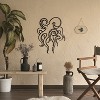 Octopus Metal Wall Decor – Nautical Home Office Living Room Decor - 2 of 3