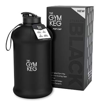 THE GYM KEG 2.2L Reusable Drinking Water Bottle - Gray