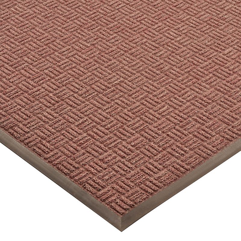 3&#39;x5&#39; Solid Doormat Burgundy - HomeTrax, 5 of 6