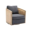 NicBex Swivel Accent Chair Modern 360 Degree Barrel Chair Club Chair Leisure Arm Chair Sofa Chair for Living Room, Bedroom, Office - 4 of 4