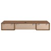 Modway Transmit 60Inch Wall Mount Wood Office Desk – Mid-Century Floating Desk with Storage for Home Office or Workstation - 4 of 4